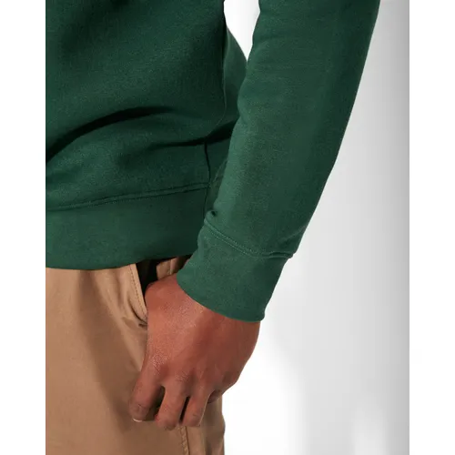 SUDADERA CON MEDIA CREMALLERA A TONO ANETO REF SU1109