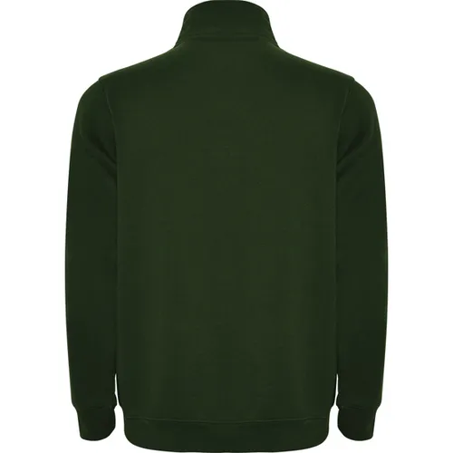 SUDADERA CON MEDIA CREMALLERA A TONO ANETO REF SU1109