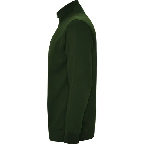 SUDADERA CON MEDIA CREMALLERA A TONO ANETO REF SU1109