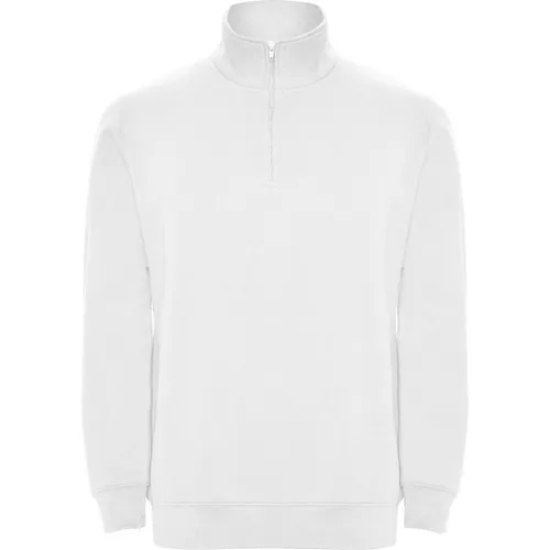 SUDADERA CON MEDIA CREMALLERA A TONO ANETO REF SU1109
