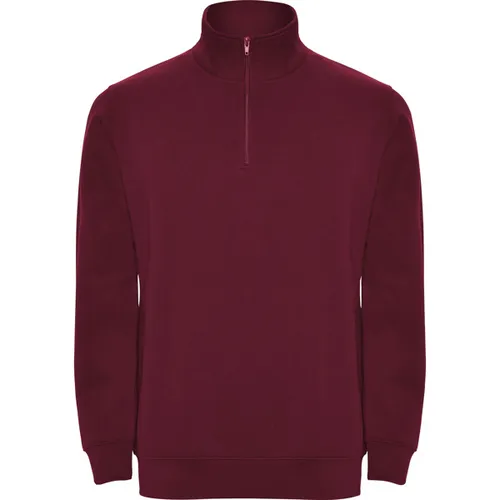 SUDADERA CON MEDIA CREMALLERA A TONO ANETO REF SU1109