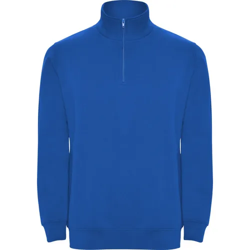 SUDADERA CON MEDIA CREMALLERA A TONO ANETO REF SU1109