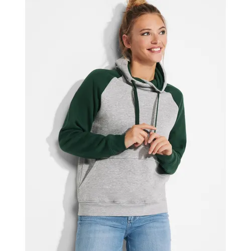 SUDADERA BICOLOR UNISEX BADET REF SU1058 ROLY