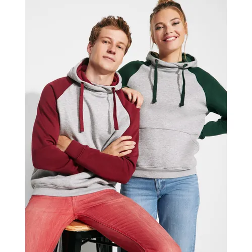 SUDADERA BICOLOR UNISEX BADET REF SU1058 ROLY