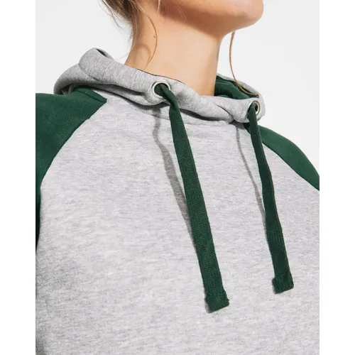 SUDADERA BICOLOR UNISEX BADET REF SU1058 ROLY