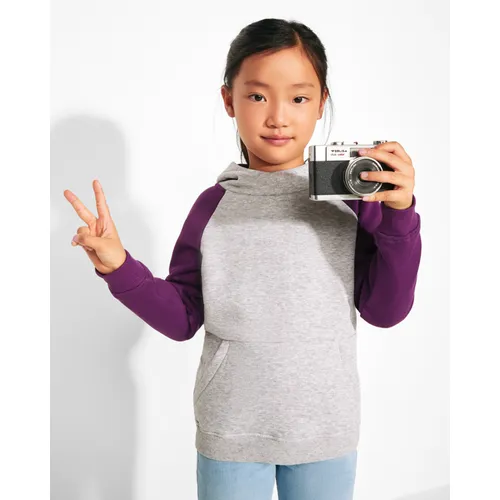 SUDADERA BICOLOR UNISEX BADET REF SU1058 ROLY