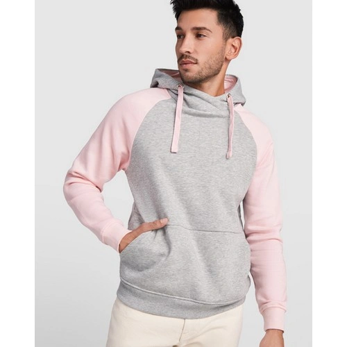 SUDADERA BICOLOR UNISEX BADET REF SU1058 ROLY