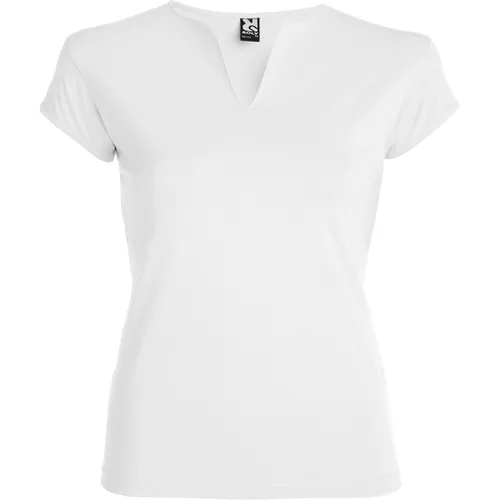 CAMISETA ENTALLADA CON ABERTURA EN V BELICE REF CA6532