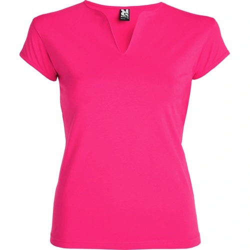 CAMISETA ENTALLADA CON ABERTURA EN V BELICE REF CA6532