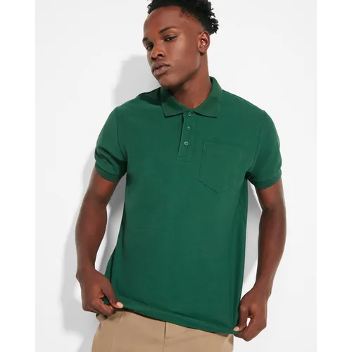 POLO CON BOLSILLO CENTAURO PREMIUM REF PO6607 ROLY