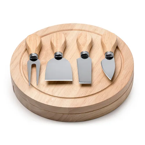 SET DE QUESOS CON 4 UTENSILIOS COMTE REF QU4102 ROLY
