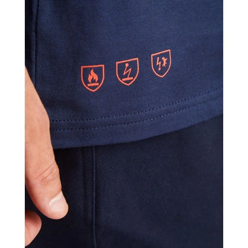 CAMISETA DE TEJIDO IGNÍFUGO DEFENDER REF FR9401 ROLY