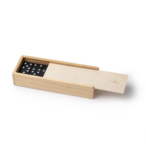 JUEGO DE DOMINÓ REALIZADO EN MADERA DOMIS REF JU1013