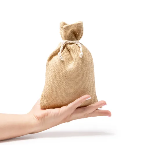 BOLSA ESTILO SACO DE YUTE NATURAL FLAY REF BO7164 ROLY