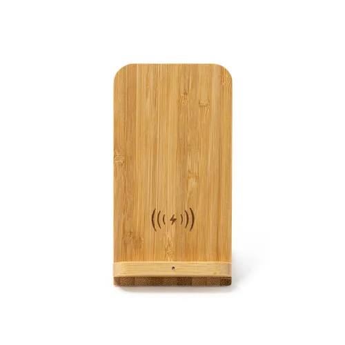 CARGADOR INALÁMBRICO DE BAMBÚ GRAVITY REF IA3022 ROLY