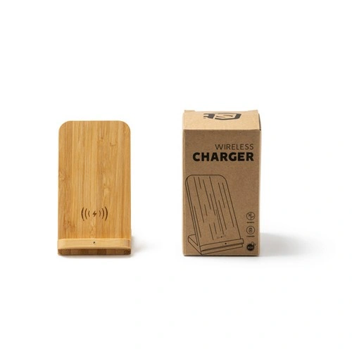 CARGADOR INALÁMBRICO DE BAMBÚ GRAVITY REF IA3022 ROLY