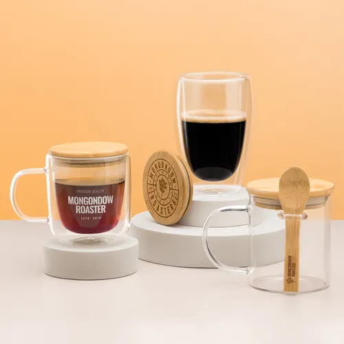 TAZA DE DOBLE PARED CON TAPA DE BAMBÚ INDAL REF TZ3998