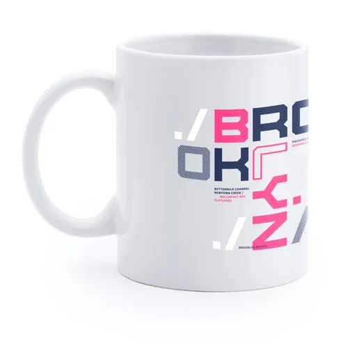 TAZA SUBLIMACIÓN DE CERÁMICA DE 350ML LIMA REF MD4000