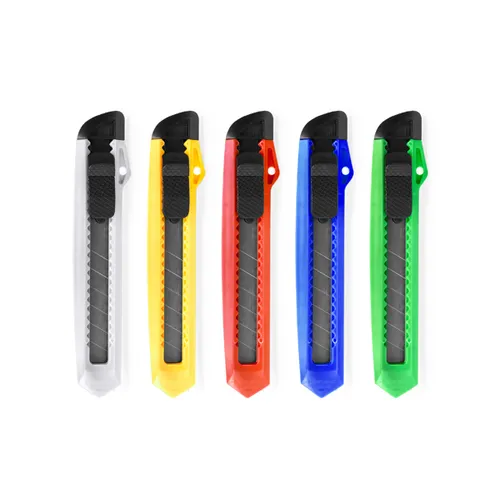 CUTTER DE CUCHILLA ANCHA Y CUERPO ABS LOCK REF TO0108