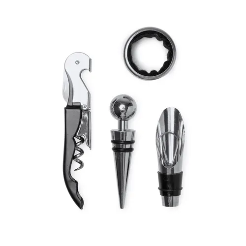 SET DE VINO ACERO INOXIDABLE MALBEC REF AB4112 ROLY