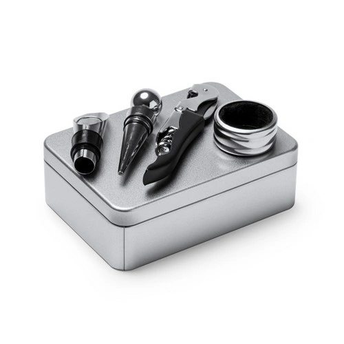 SET DE VINO ACERO INOXIDABLE MALBEC REF AB4112 ROLY