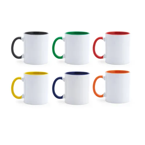 TAZA SUBLIMACIÓN DE CERÁMICA DE 350 ML MANGO REF MD4001
