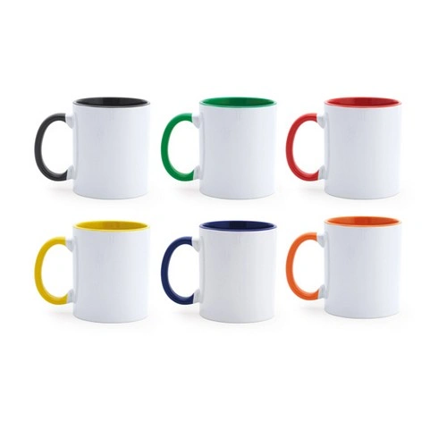 TAZA SUBLIMACIÓN DE CERÁMICA DE 350 ML MANGO REF MD4001