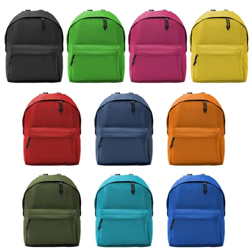 MOCHILA CON CREMALLERA Y TAPETA MARABU REF BO7124 ROLY