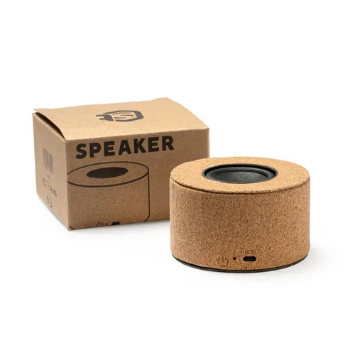 ALTAVOZ CON CUERPO DE CORCHO NATURAL MARCO REF BS3211