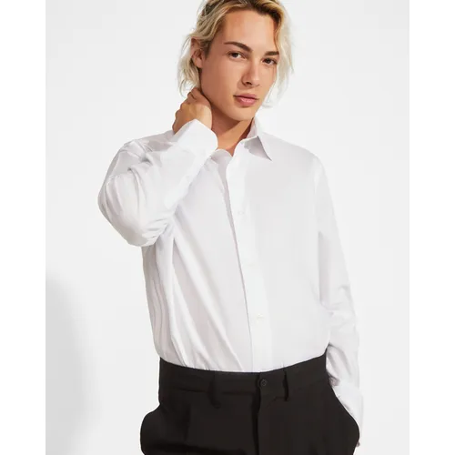 CAMISA DE TEJIDO STRETCH, MANGA LARGA MOSCU REF CM5506