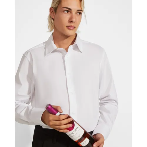 CAMISA DE TEJIDO STRETCH, MANGA LARGA MOSCU REF CM5506