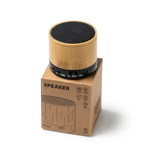 ALTAVOZ INALÁMBRICO BLUETOOTH DE BAMBÚ NERVO REF BS3306