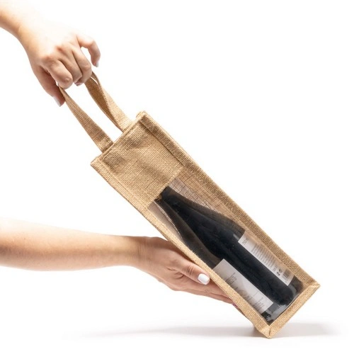 BOLSA DE YUTE LAMINADO CON VENTANA NIMBA REF BO7611