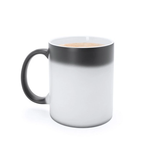 TAZA MÁGICA DE CERÁMICA DE 350 ML OKRA REF MD4085 ROLY