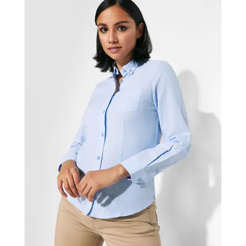 CAMISA DE MANGA LARGA ENTALLADA OXFORD WOMAN REF CM5068
