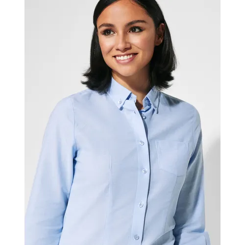 CAMISA DE MANGA LARGA ENTALLADA OXFORD WOMAN REF CM5068