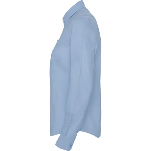 CAMISA DE MANGA LARGA ENTALLADA OXFORD WOMAN REF CM5068