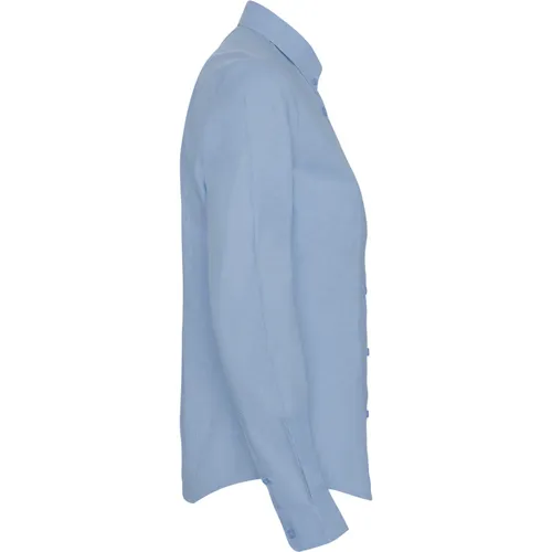 CAMISA DE MANGA LARGA ENTALLADA OXFORD WOMAN REF CM5068