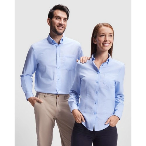 CAMISA DE MANGA LARGA ENTALLADA OXFORD WOMAN REF CM5068
