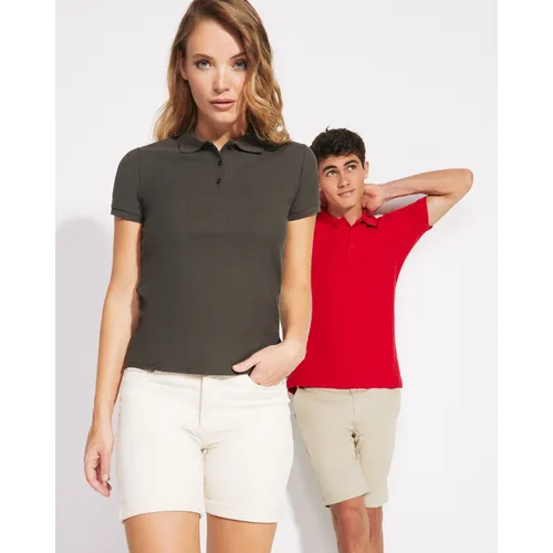 POLO DE MANGA CORTA ENTALLADO PEGASO WOMAN REF PO6644