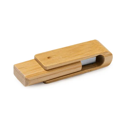 MEMORIA USB DE BAMBÚ NATURAL PERCY REF US4189 ROLY