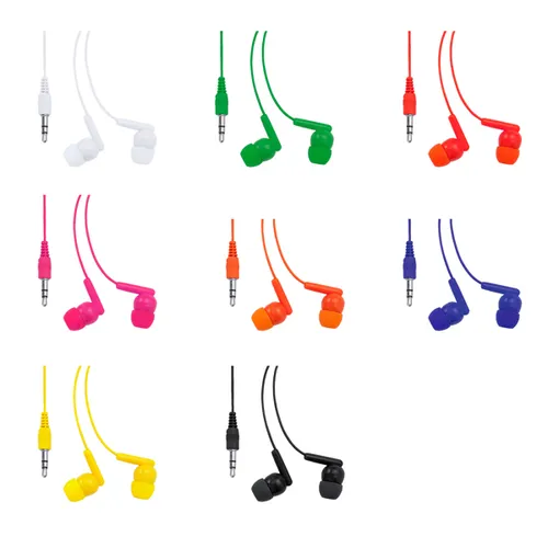 AURICULARES EN FUNDA TRANSPARENTE PUNK REF EP3301 ROLY