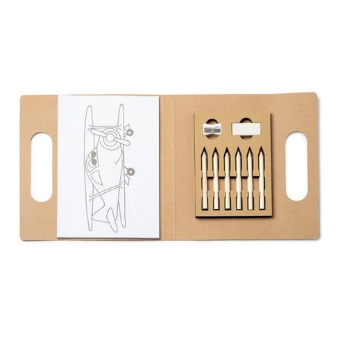 DIVERTIDO SET INFANTIL PARA COLOREAR RESOL REF HW8069