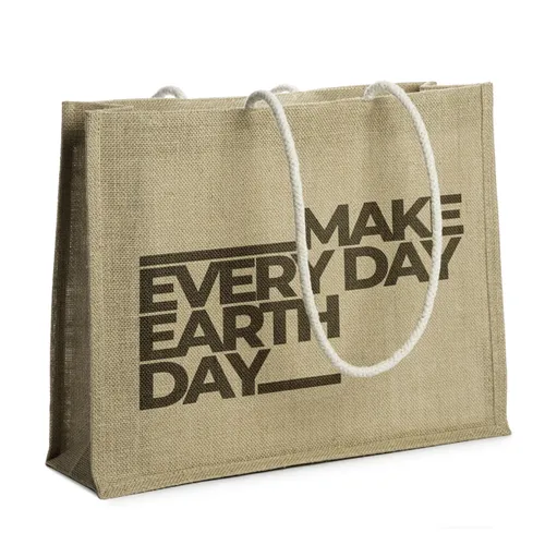 BOLSA DE PLAYA RECTANGULAR DE YUTE STERNA REF BO7555