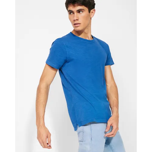 CAMISETA EN TEJIDO VIGORÉ INCLINADO TERRIER REF CA0396