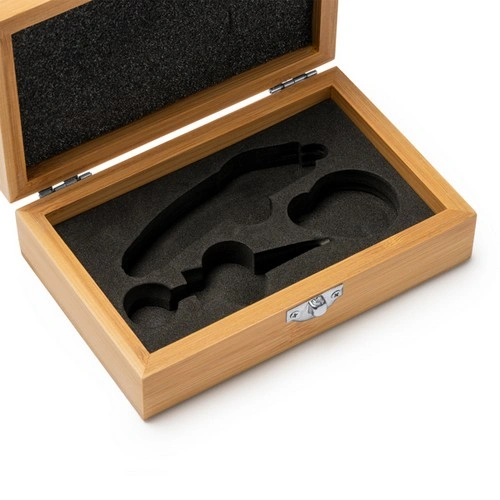 SET DE VINO CON DETALLES EN BAMBÚ TINTOS REF AB4129