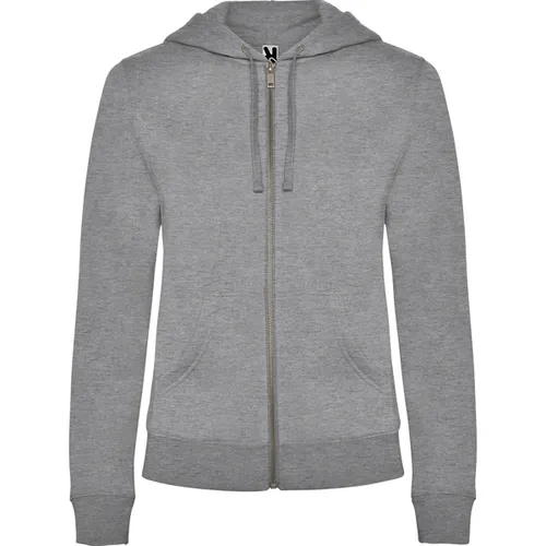 SUDADERA DE MUJER CON CAPUCHA VELETA REF CQ6425 ROLY