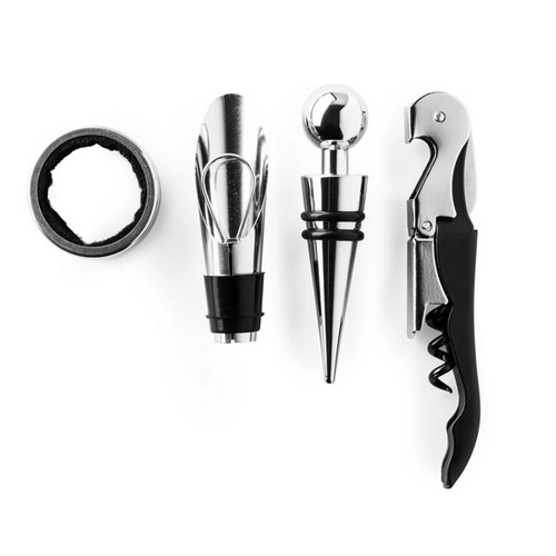 SET DE VINO EN ACERO INOXIDABLE VENET REF AB4091 ROLY