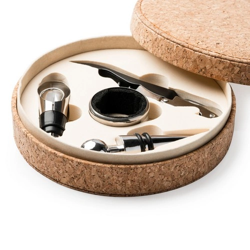 SET DE VINO EN ACERO INOXIDABLE VENET REF AB4091 ROLY