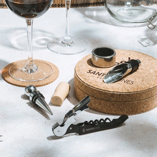 SET DE VINO EN ACERO INOXIDABLE VENET REF AB4091 ROLY